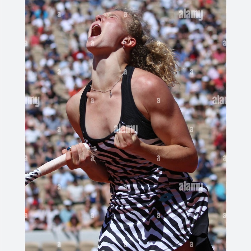 Lotto Zebra pattern tennis outfit size XS